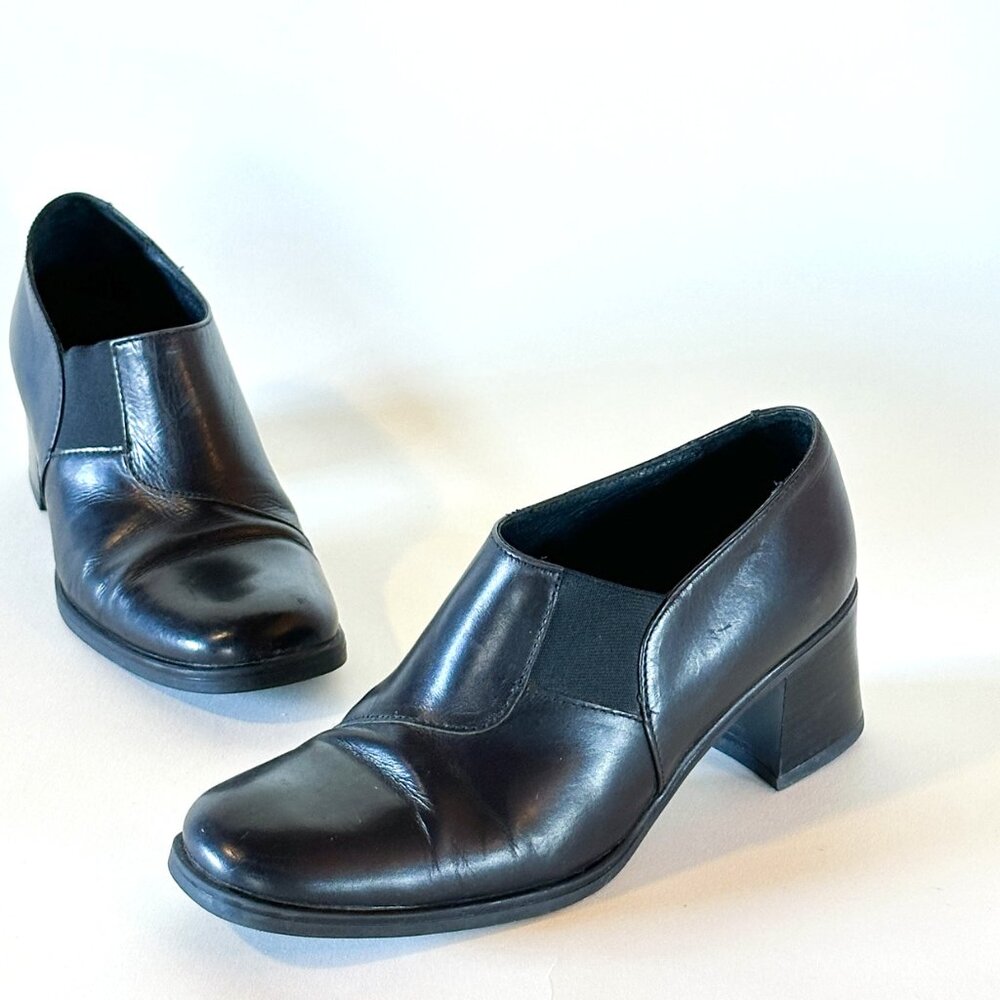 Vintage 90's Marc Bohan (DIOR) Heeled Loafer